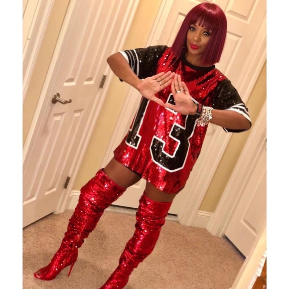 custom sequin jersey